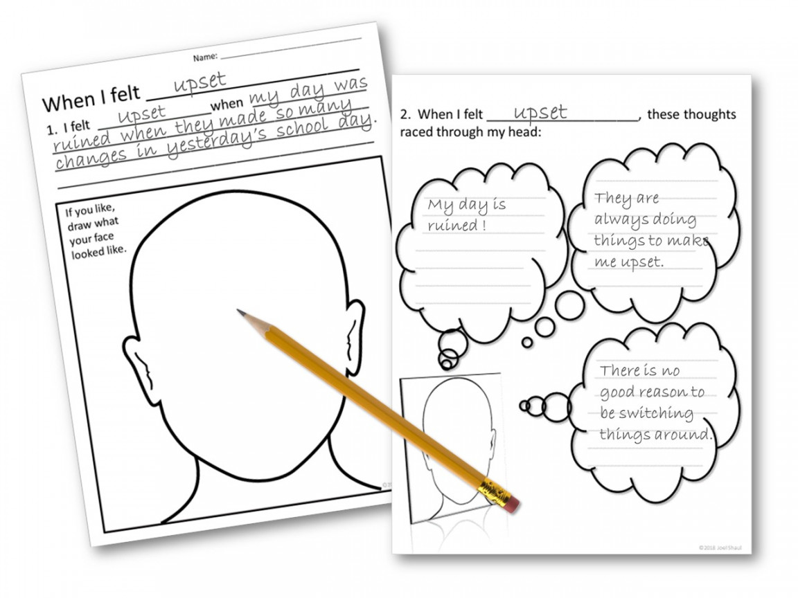 CBT Emotion Worksheets: Links to each worksheet series – Social