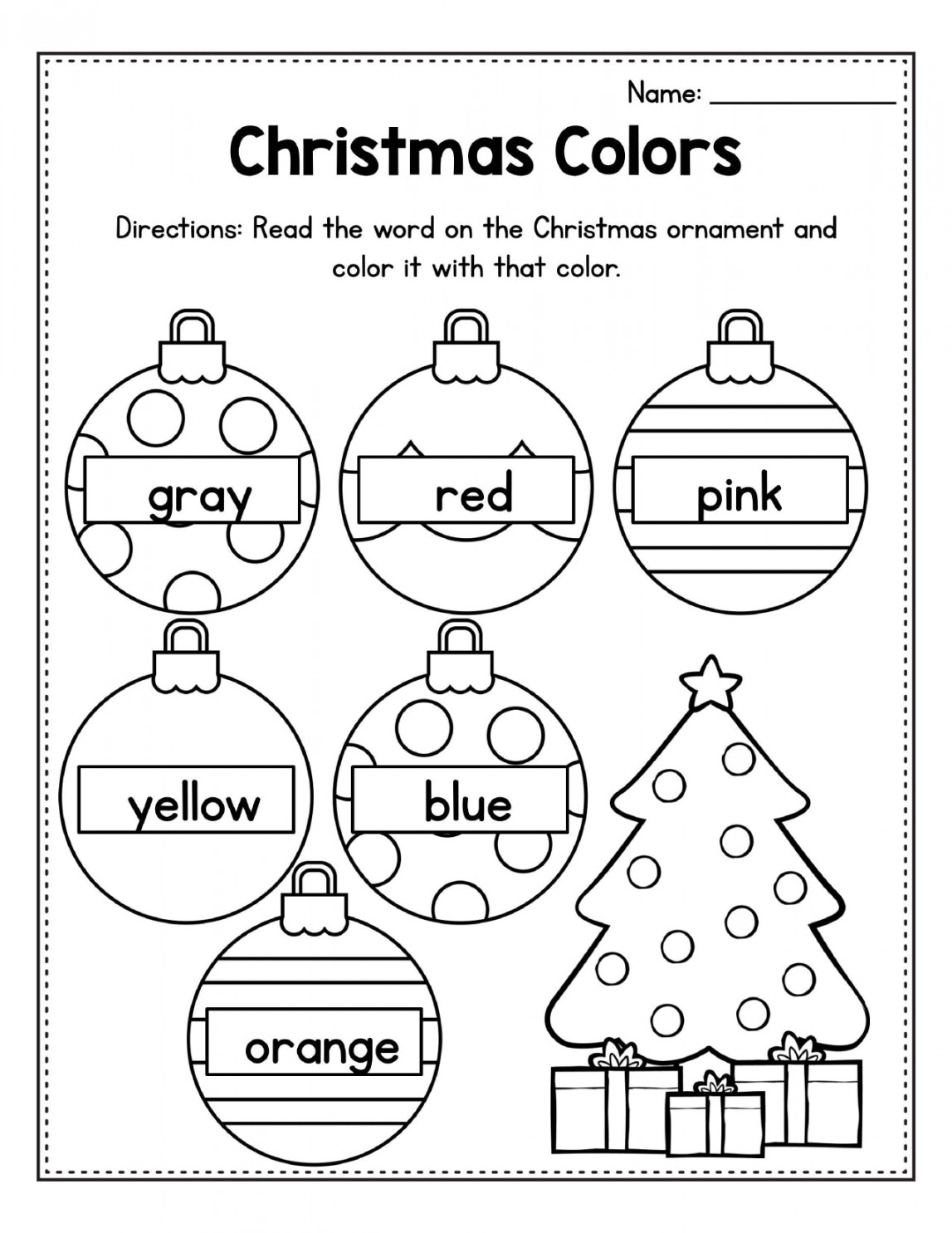 Christmas Activities for Preschool – My Nerdy Teacher