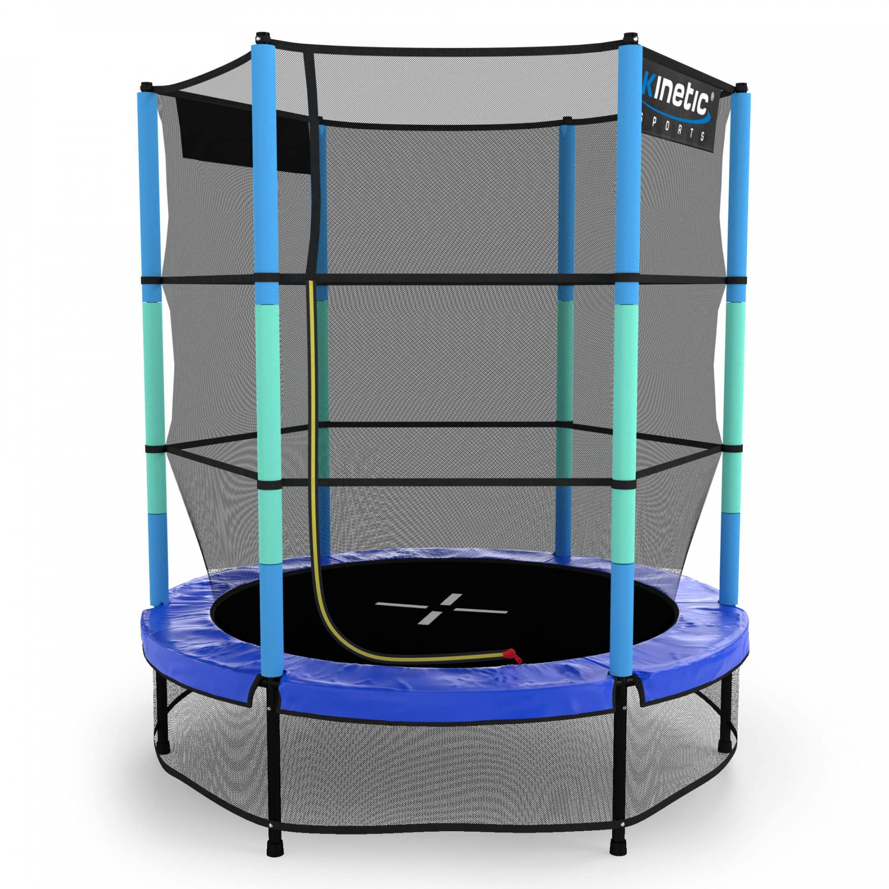 KINETIC SPORTS Kinder Trampolin  cm - Fun Jumper mit Gummiseil