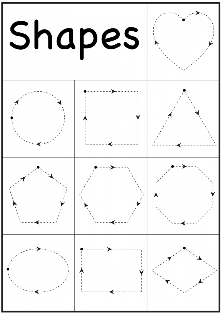 Pin on Printable shapes