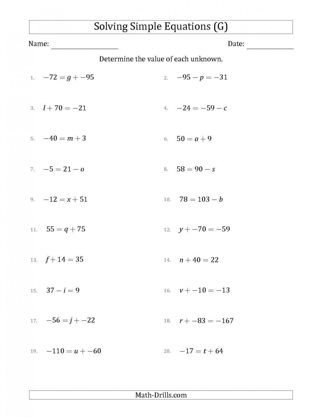 Pin on Worksheet