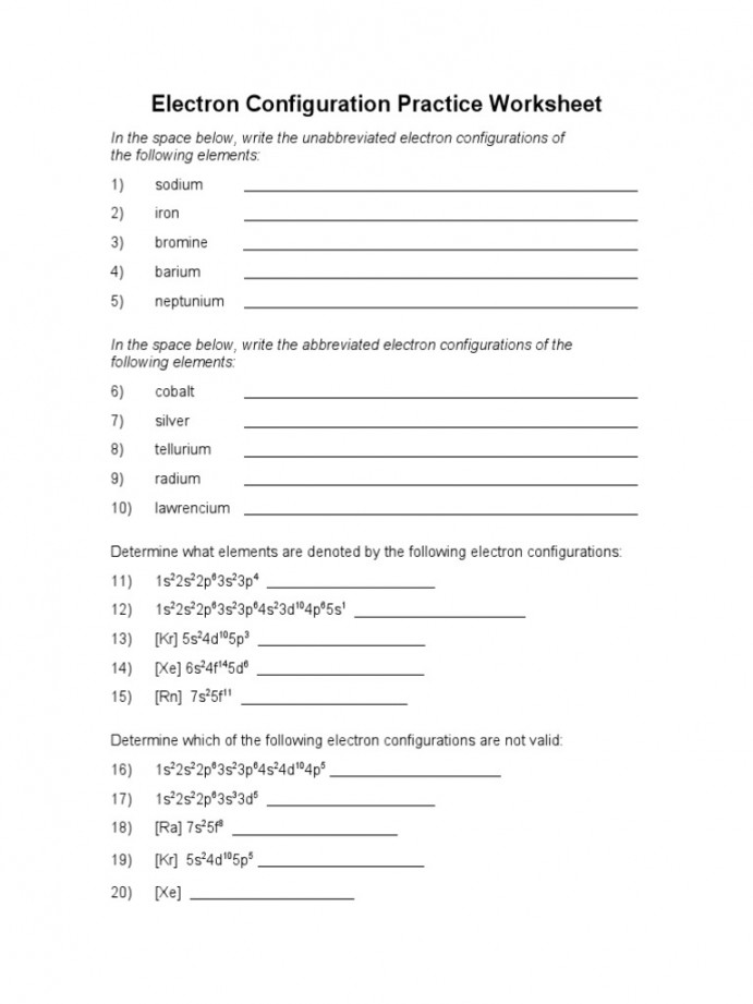 PRA Electron Configurations  PDF