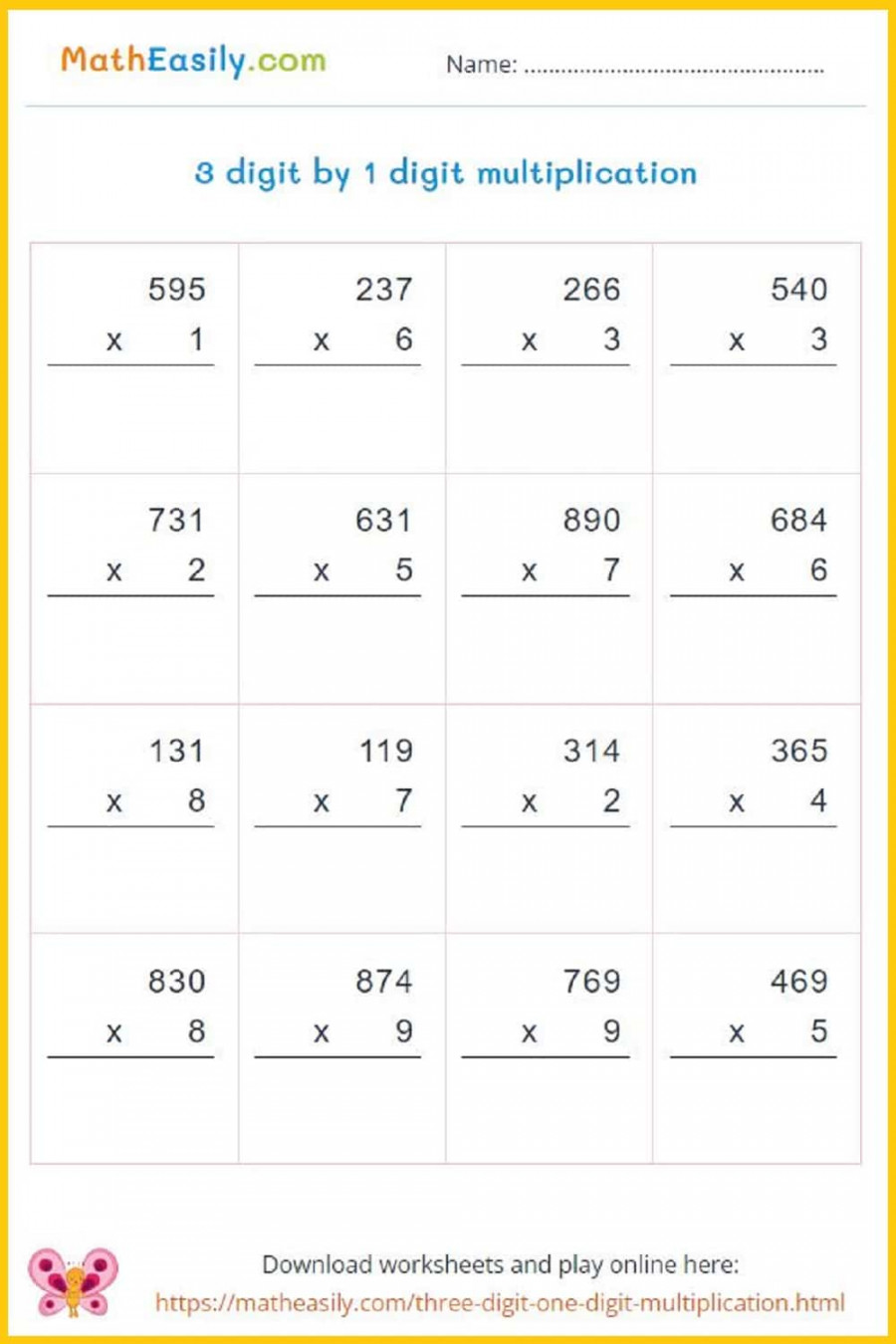 + Printable Math Worksheets PDF  free download