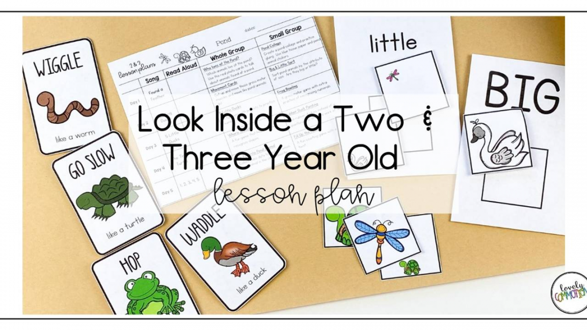 A Detailed Look at the Preschool  &  Year Old Lesson Plans