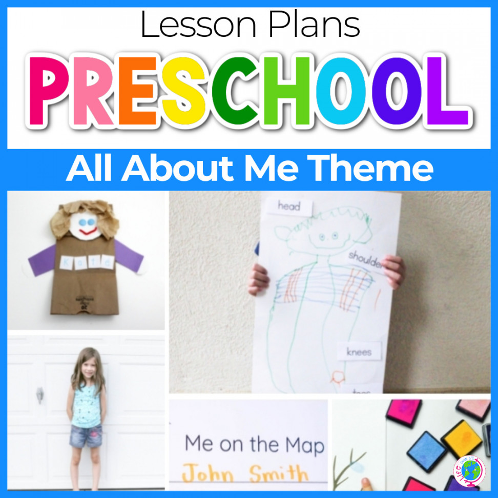 All About Me Preschool Theme Lesson Plan -