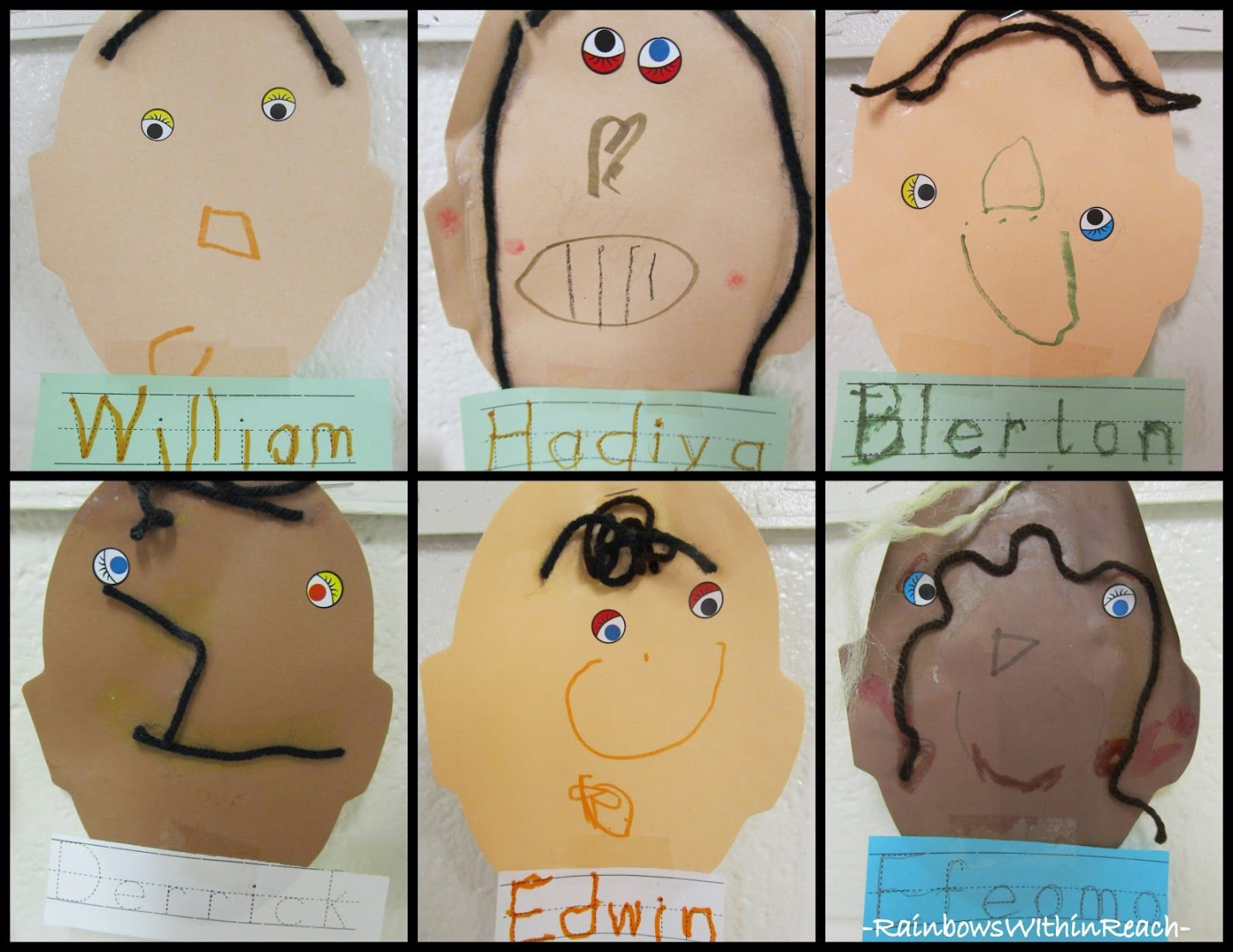 All About Me" Self Portrait Art  Me preschool theme, All about me