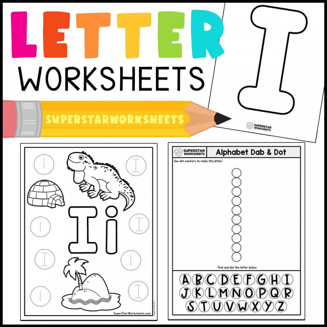 Alphabet Worksheets - Superstar Worksheets