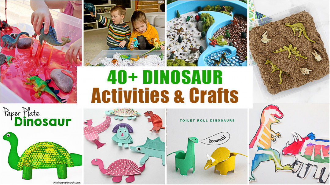 + Awesome Dinosaur Activities for Toddlers - Happy Toddler Playtime