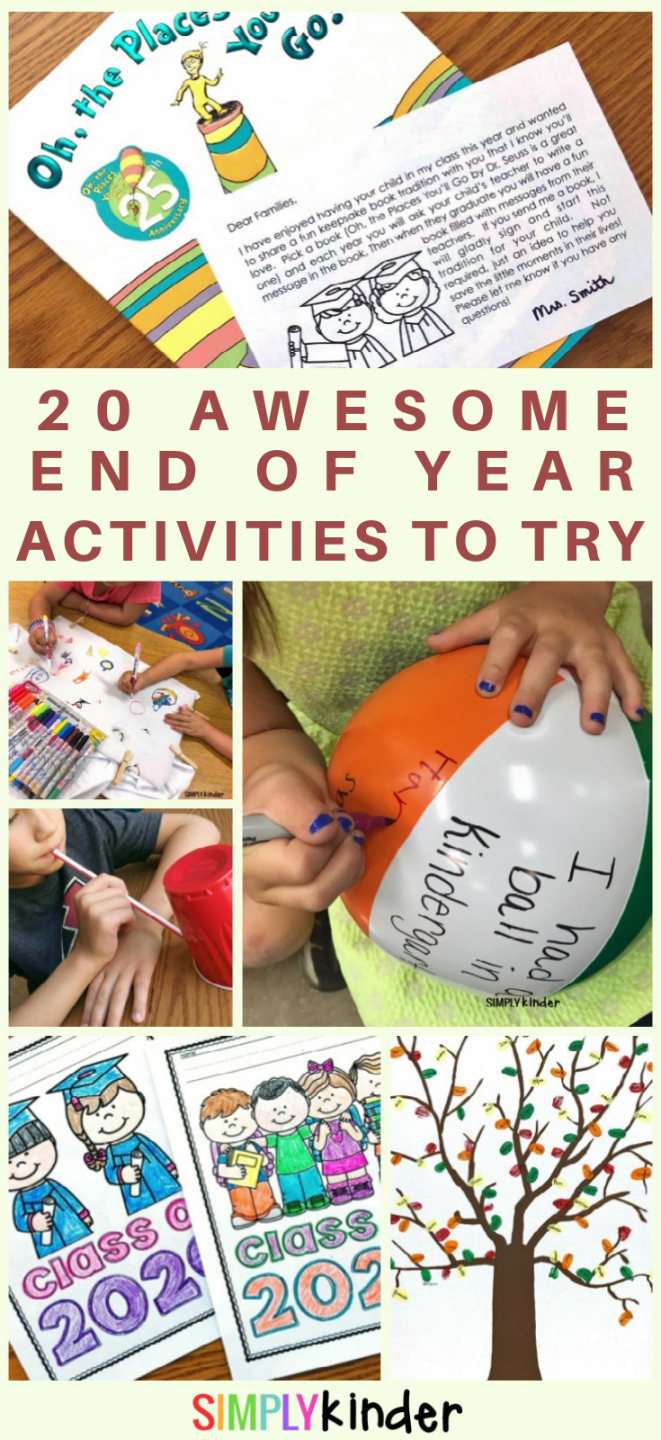 Awesome End Of Year Activities Your Kinders Will Love - Simply