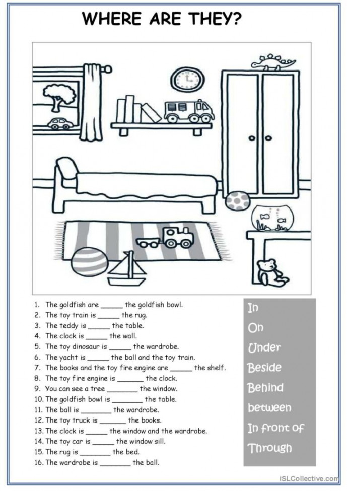 Basic prepositions