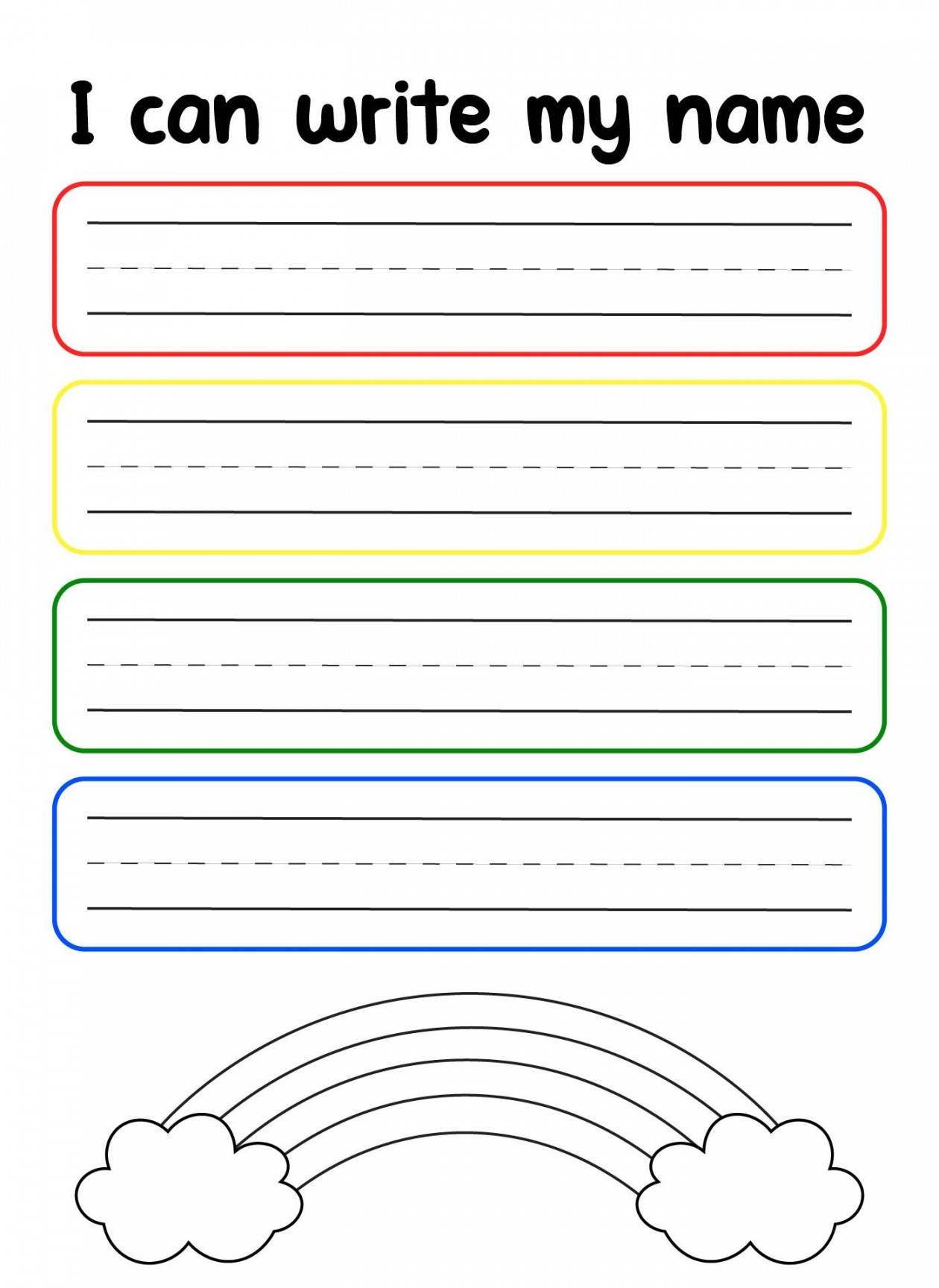 Best My Name Tracing Printable Worksheets in   Name tracing