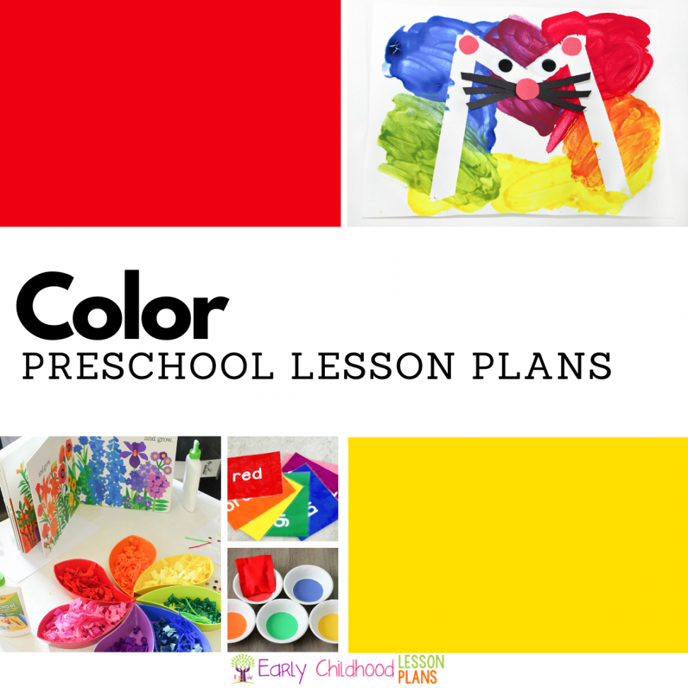 + Color Activities for Preschool Lesson Plans -