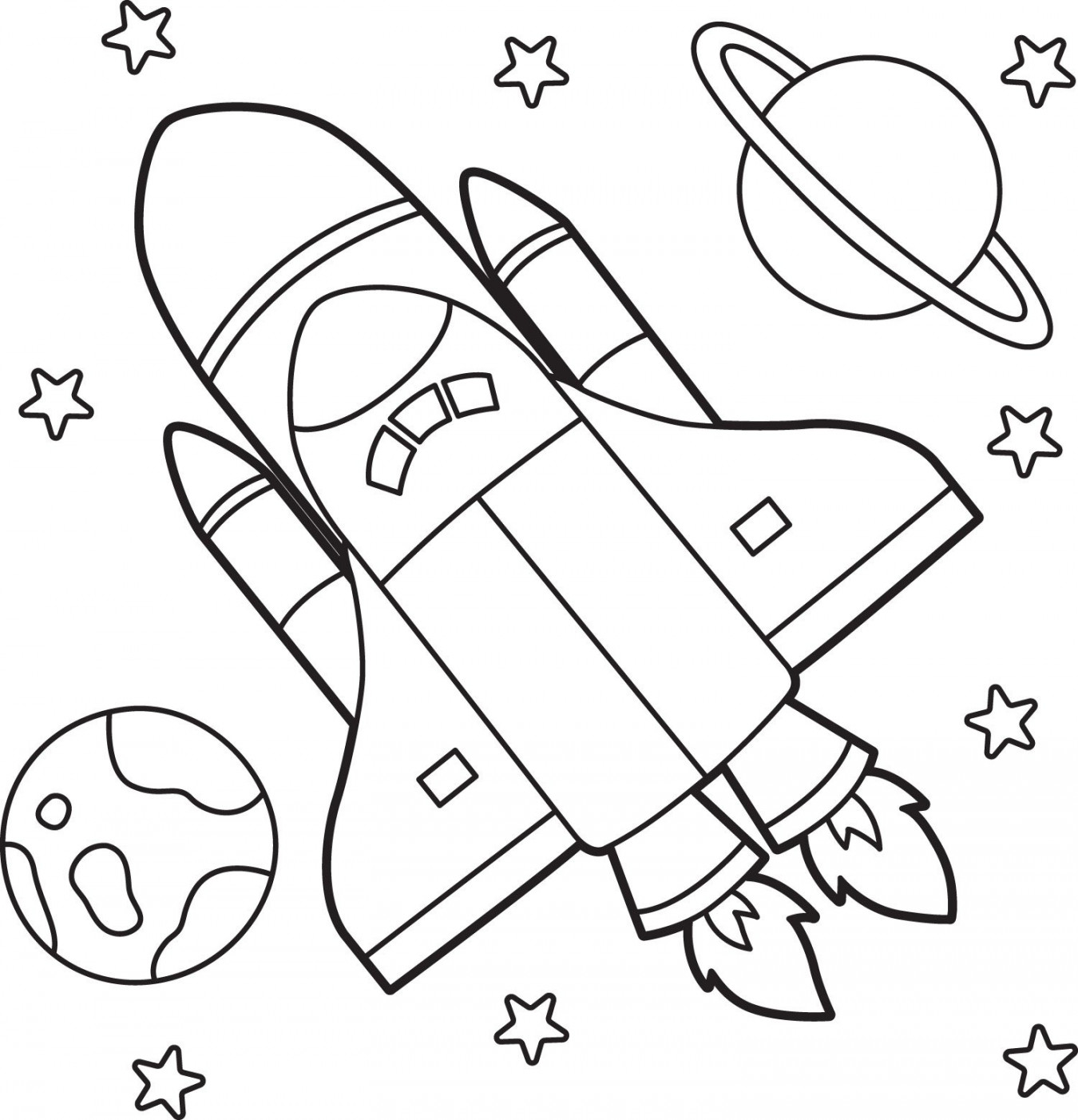 Coloring Pages for Kids — Seattle