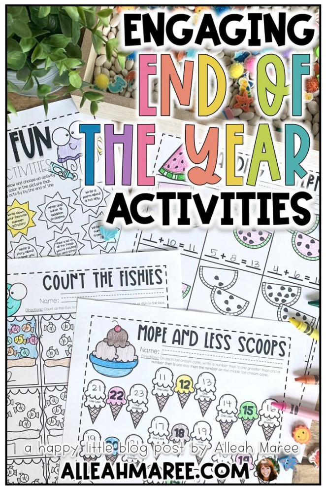 Engaging End of the Year Activities for the Elementary Classroom