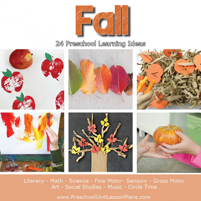 Fall Lesson Plans - Preschool Inspirations