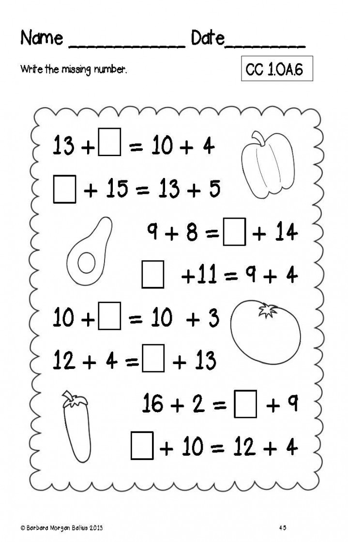 First Grade End of Year Math Review Worksheets Lessons Activities