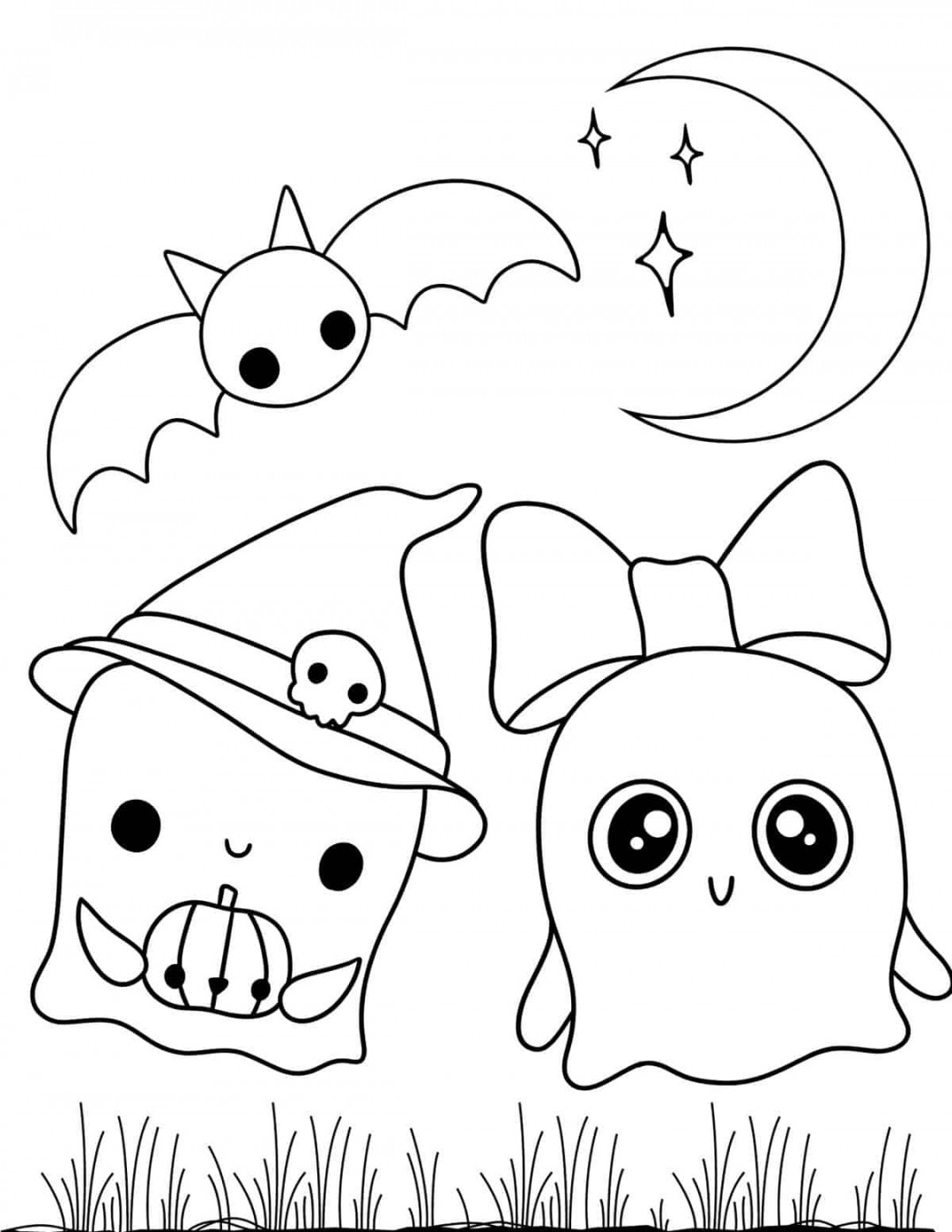 Free Halloween Coloring Pages for Kids and Adults - Prudent