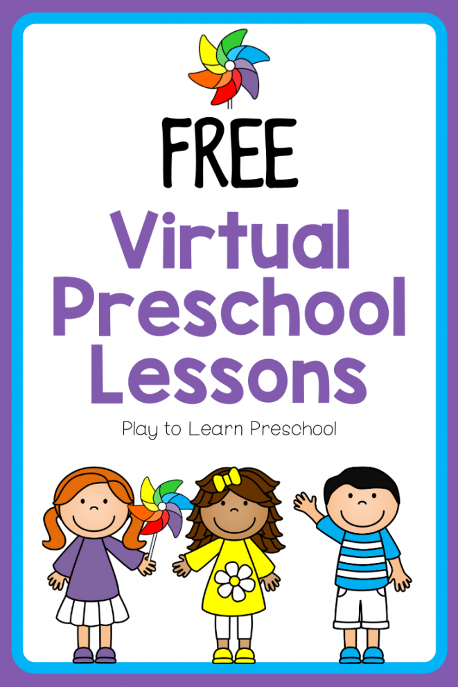 Free Preschool Lessons with Printables  Preschool lessons