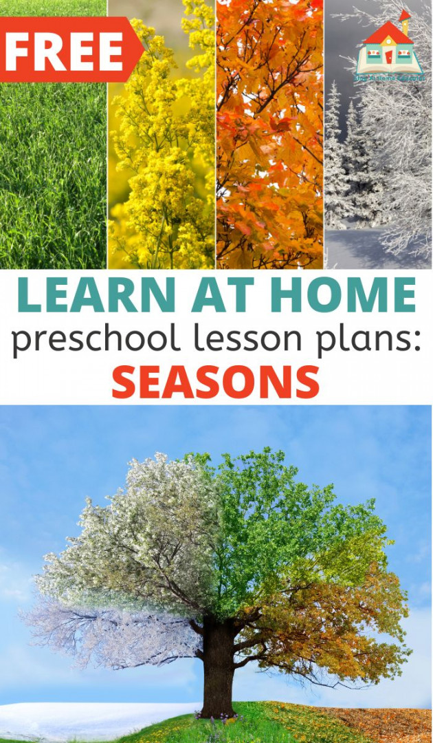 Free Seasons Preschool Lesson Plans - Stay At Home Educator