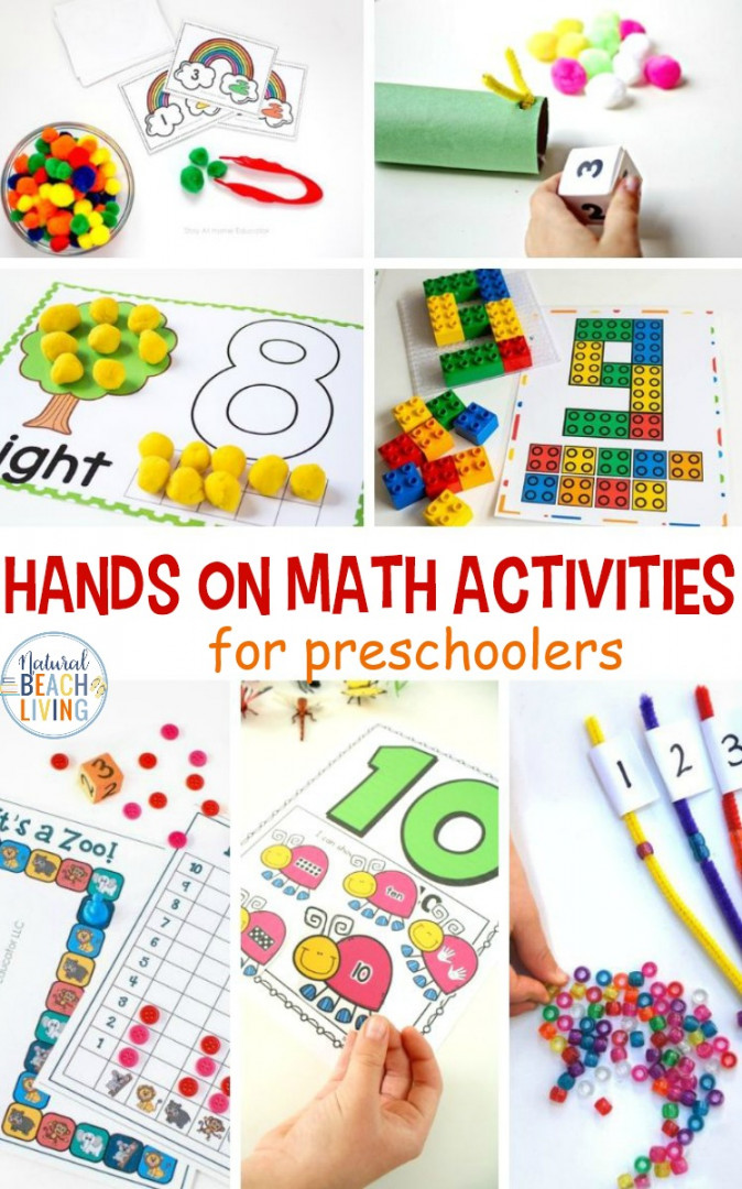 Hands on Math Activities for Preschool and Kindergarten - Natural