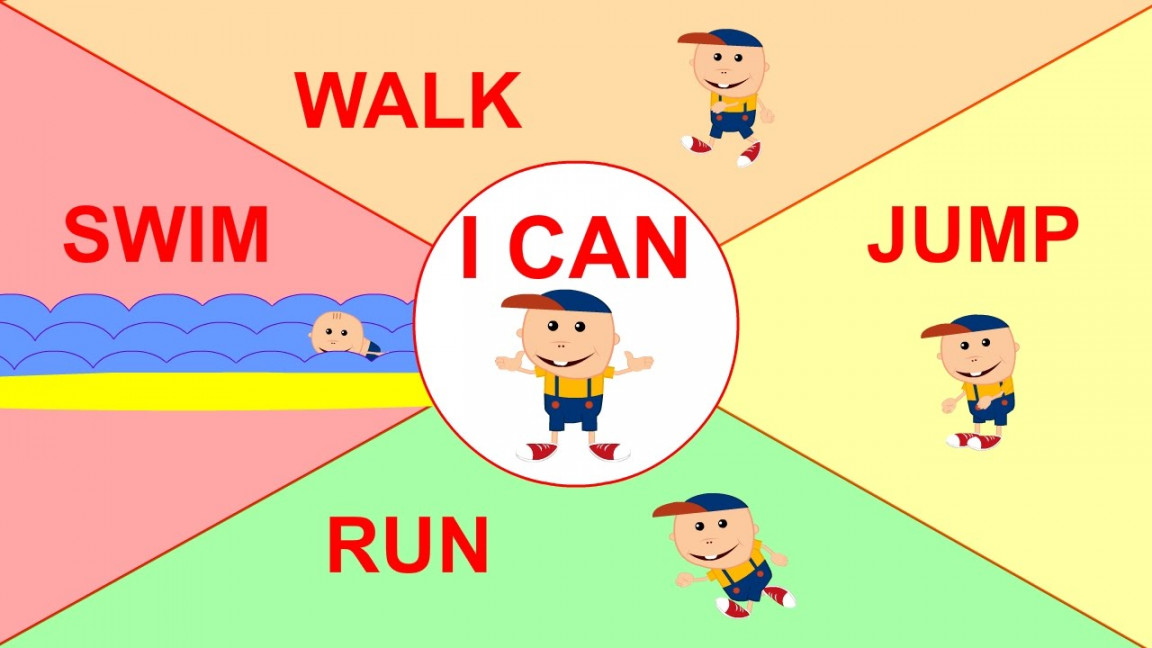 I Can  Simple Song for Children Learning English