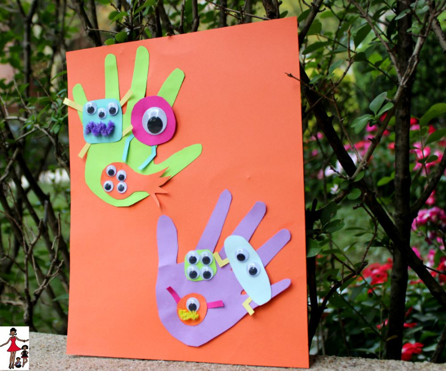 Icky Germs Craft For Kids - Adanna Dill