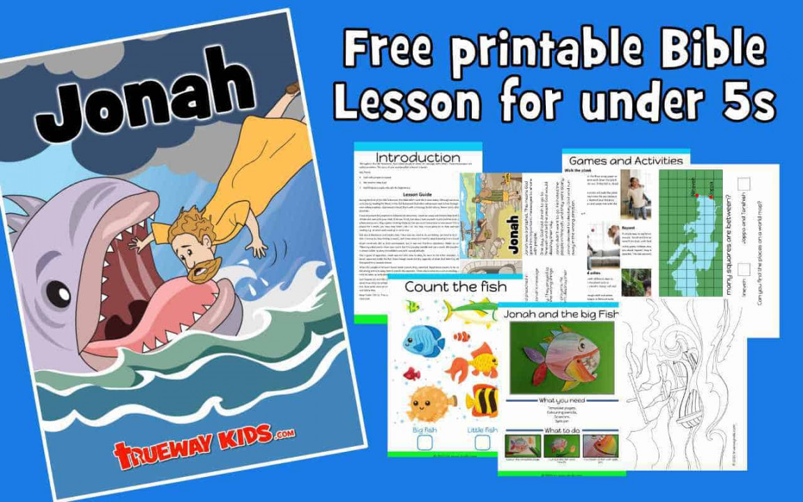 Jonah - Preschool Bible Lesson - Trueway Kids