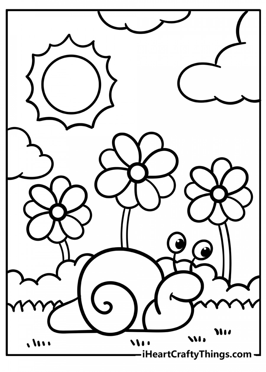 Kindergarten Coloring Pages (% Free Printables)