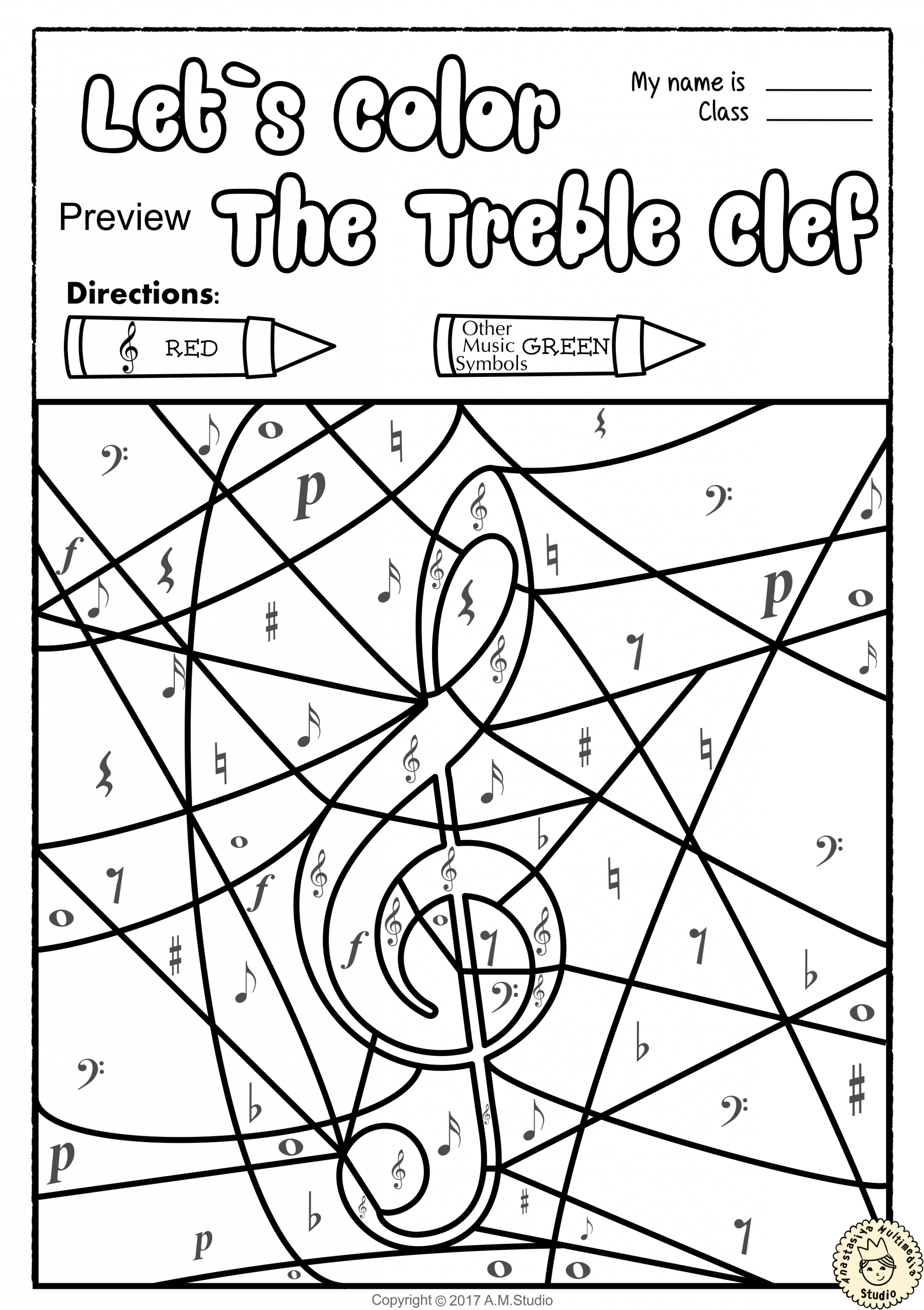 Let`s Learn the Music Symbols  No Prep Music Printable Worksheets