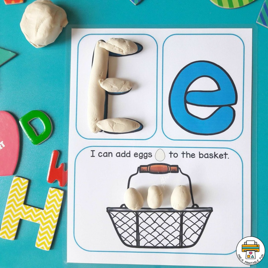 Letter formation activities for Preschoolers - Pre-K Printable Fun