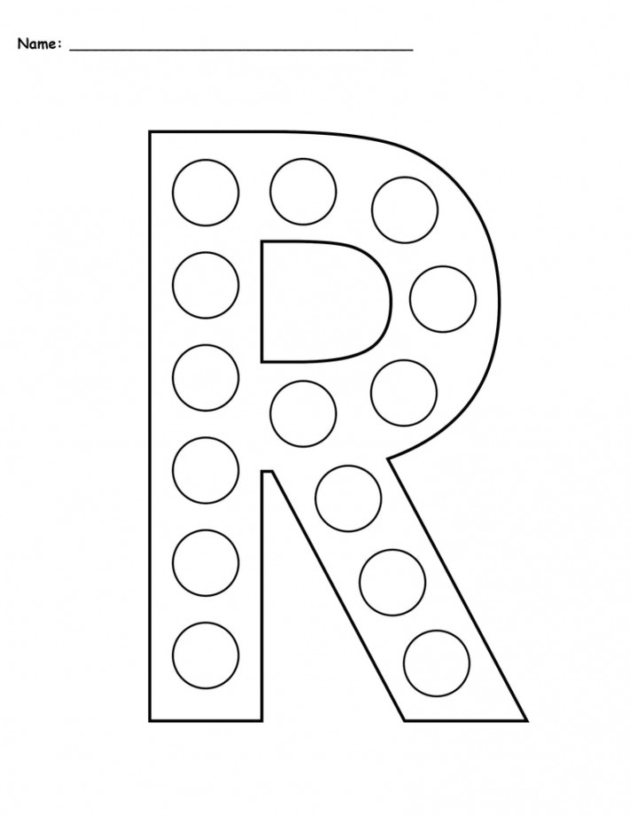 Letter R Do-A-Dot Printables - Uppercase & Lowercase! – SupplyMe