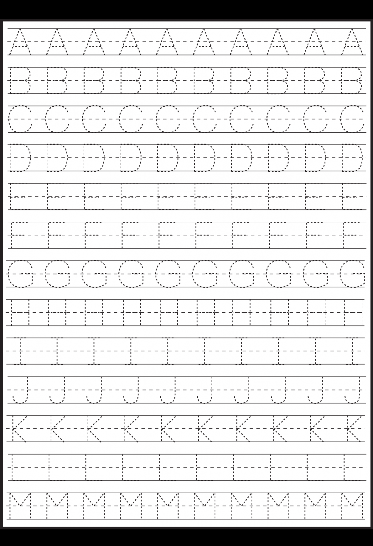 letter tracing  Alphabet writing practice, Abc worksheets, Letter