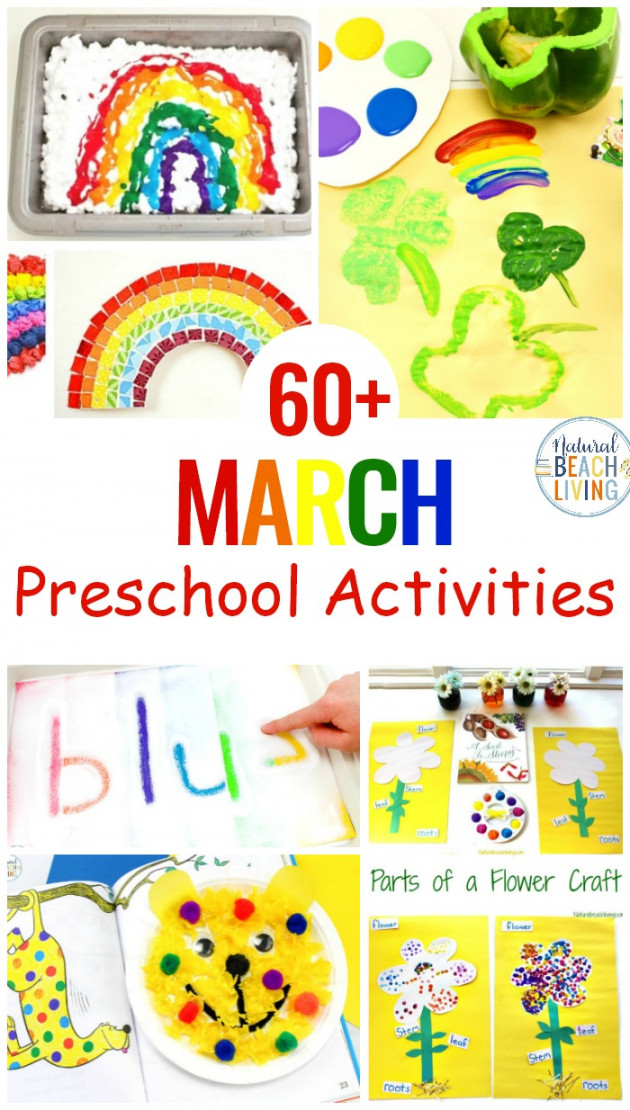 + March Preschool Themes with Lesson Plans and Activities