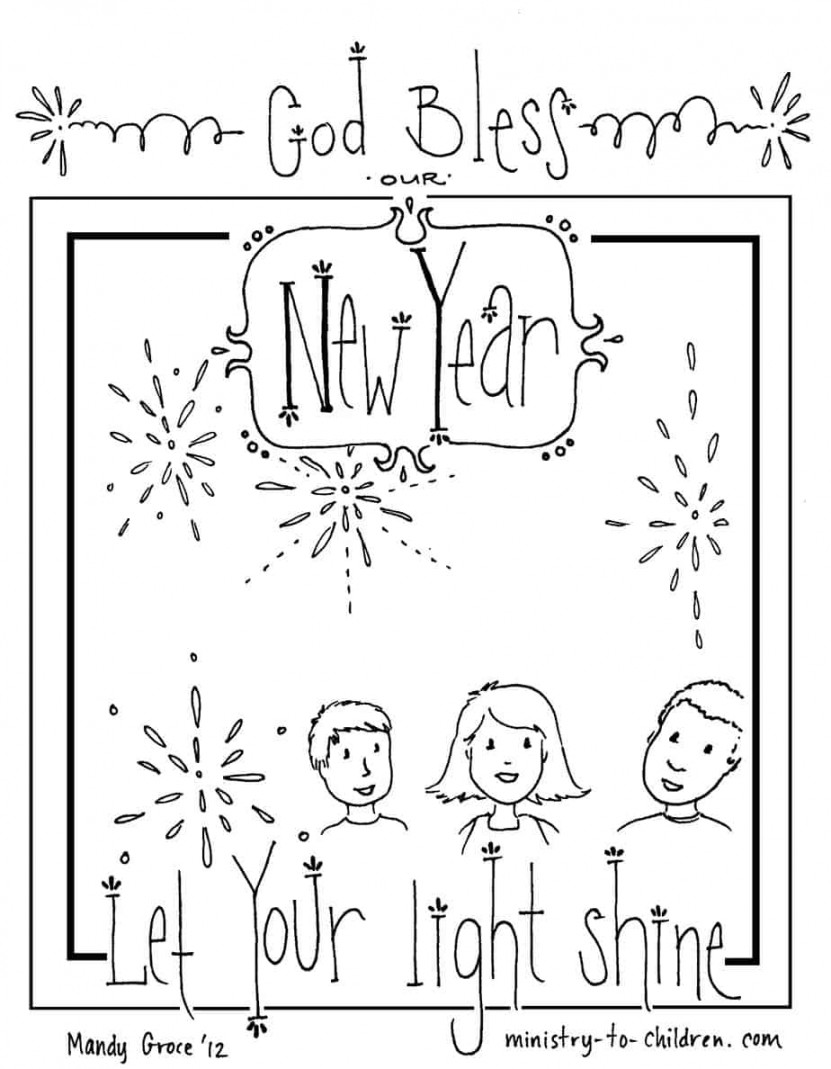 New Years Sunday School Lesson (for ) – Sunday School Works