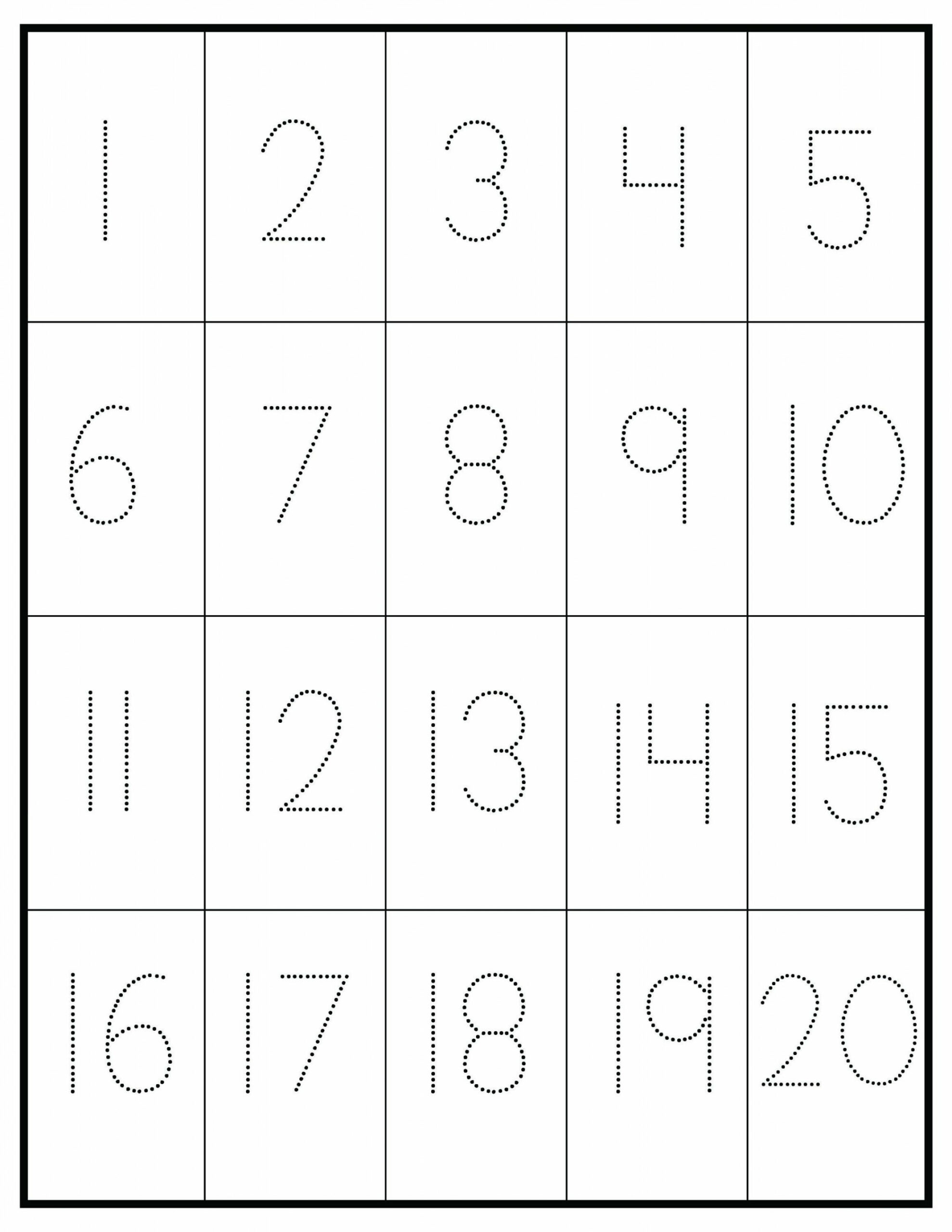 Number Tracing Praxis, - Tracing Arbeitsblatt, Vorschulkindergarten  Aktivität