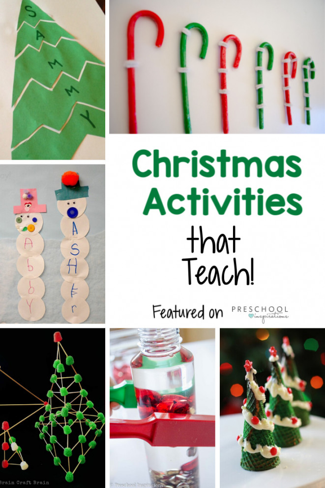 Preschool Christmas Activities - Preschool Inspirations