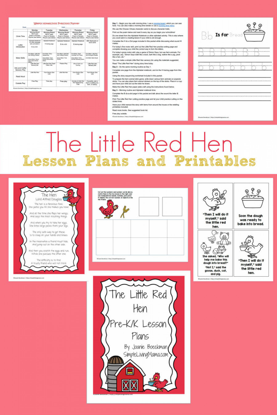 Preschool Lesson Plans Based on Books - Simple Living Mama