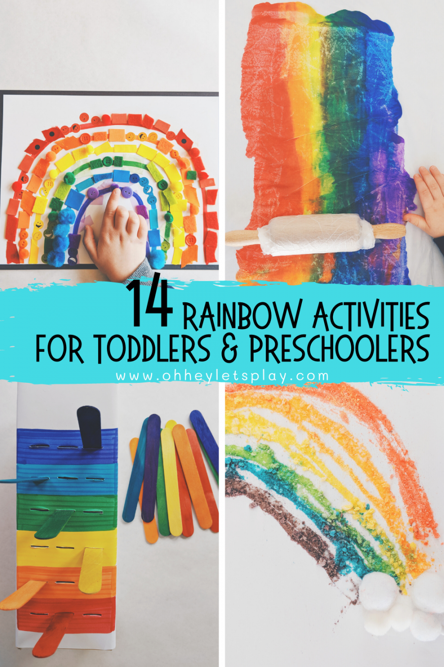 Rainbow Activities for Toddlers & Preschoolers — Oh Hey Let