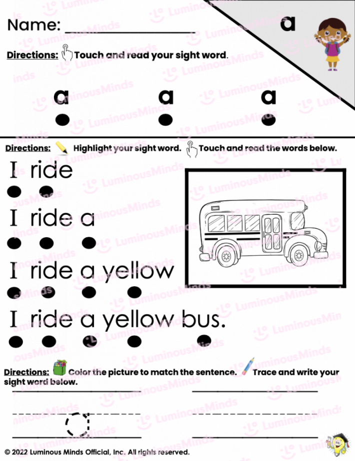 Sight Word Reading & Fluency Practice  Set : Fry Words -0