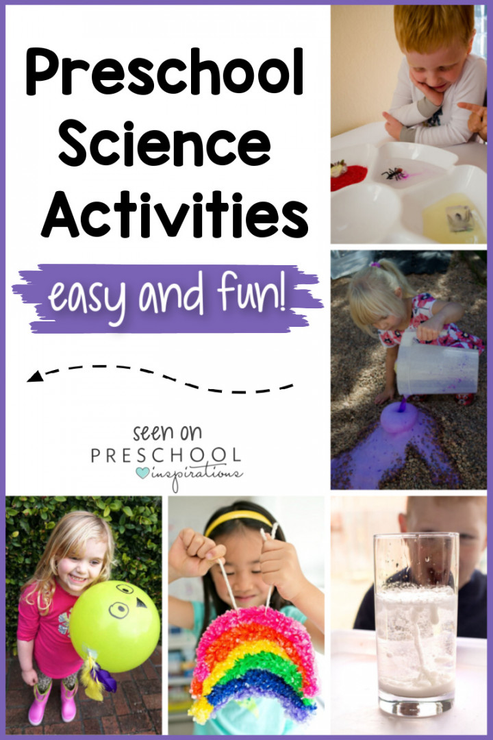 + Simple and Fun Preschool Science Activities - Preschool