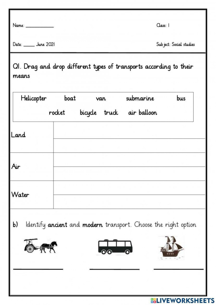 Social studies worksheet for Grade   Live Worksheets