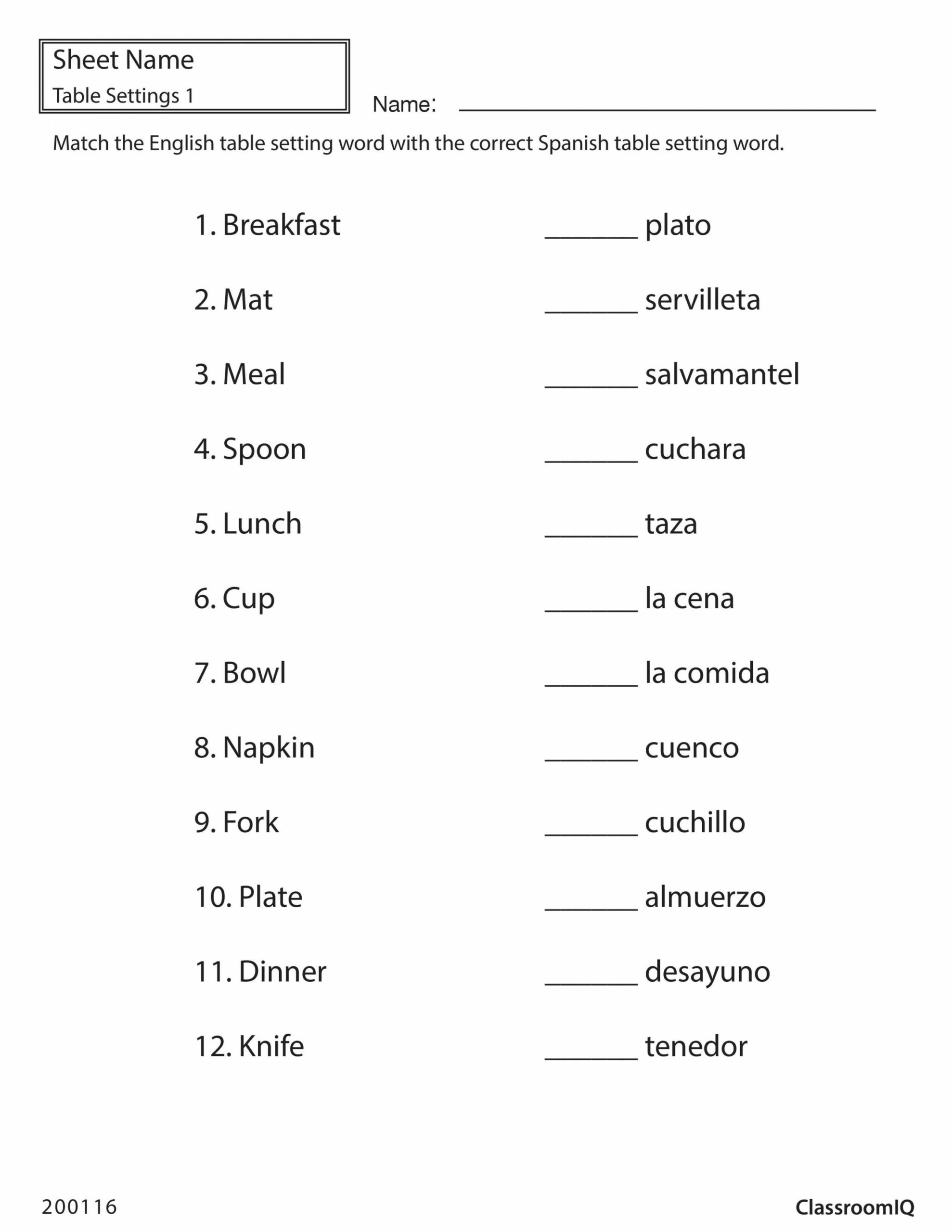 Spanish Worksheets // Level  ideas  spanish worksheets