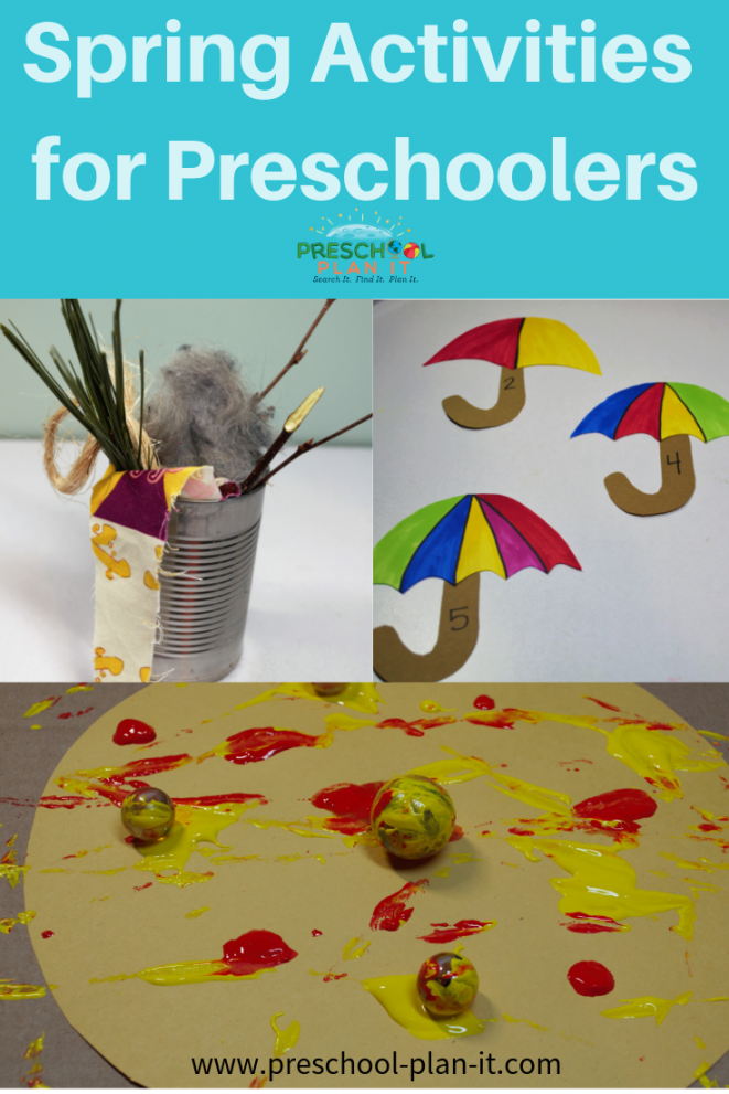 Spring Activities Theme for Preschool