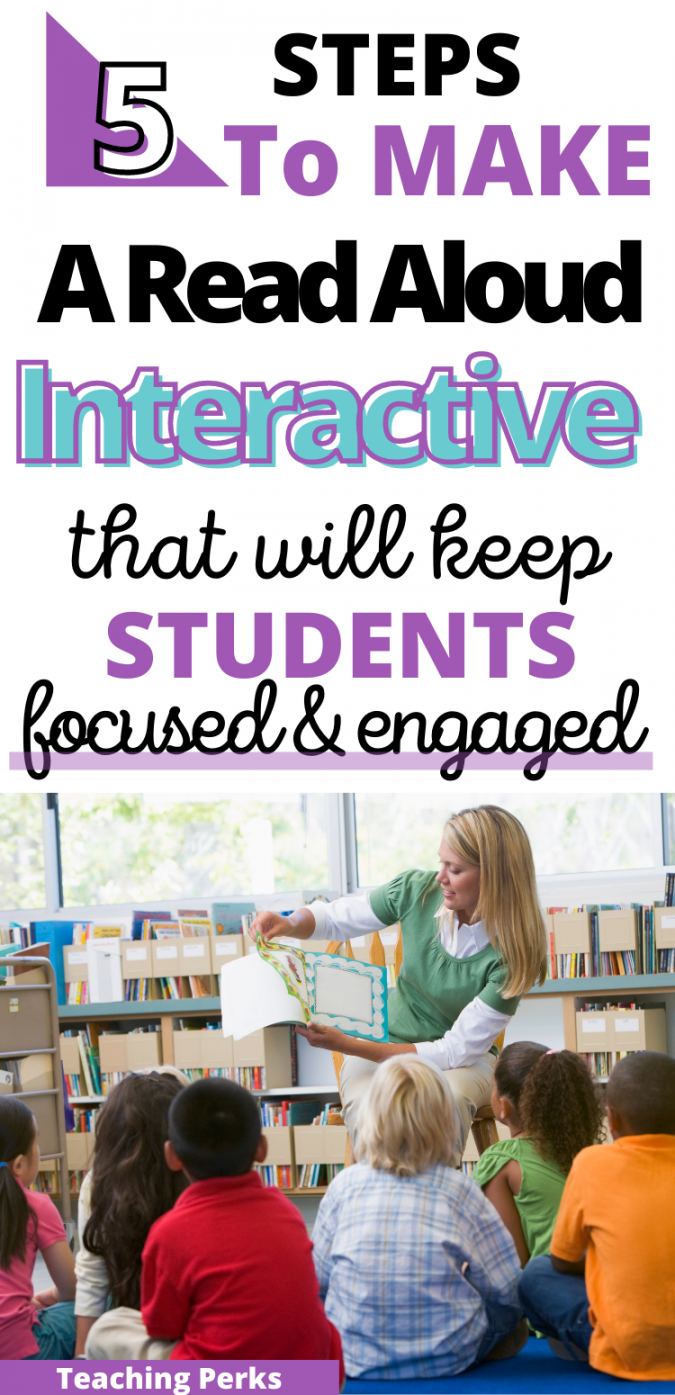 Steps To Plan An Interactive Read Aloud Lesson (That Are Easy To