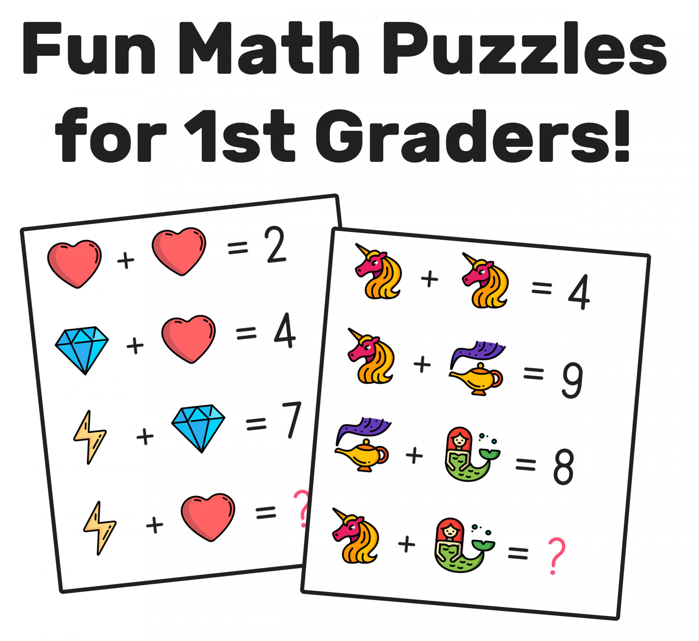 The Best Free First Grade Math Resources: Complete List! — Mashup Math