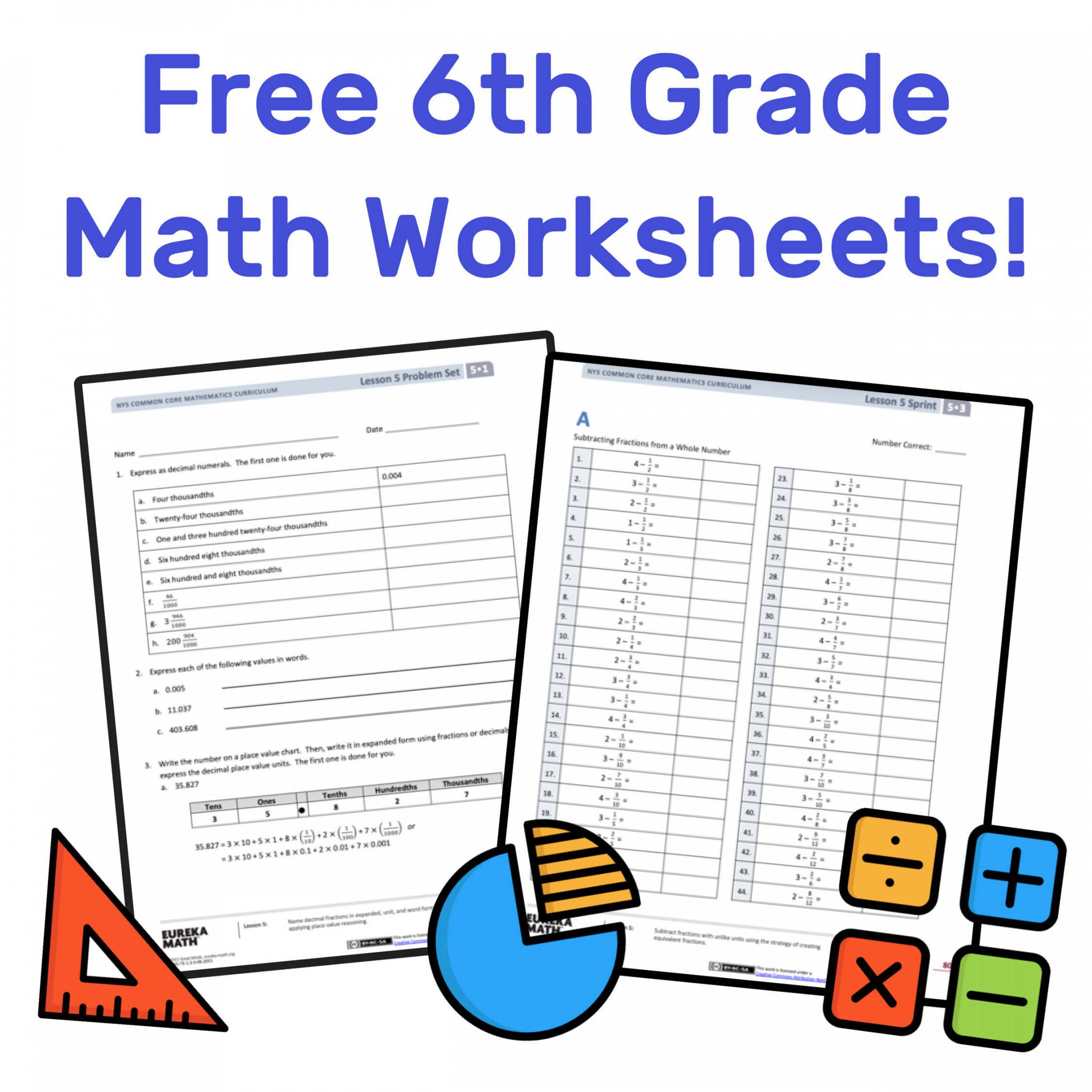 The Best Free th Grade Math Resources: Complete List! — Mashup Math