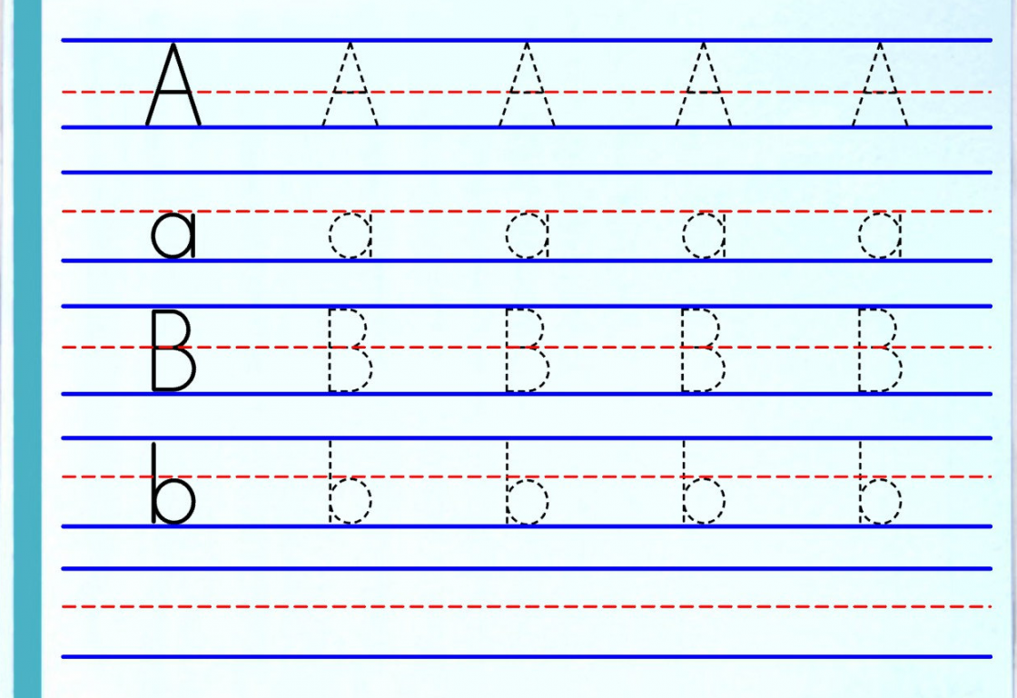 tikz pgf - Create alphabet tracing worksheet - TeX - LaTeX Stack