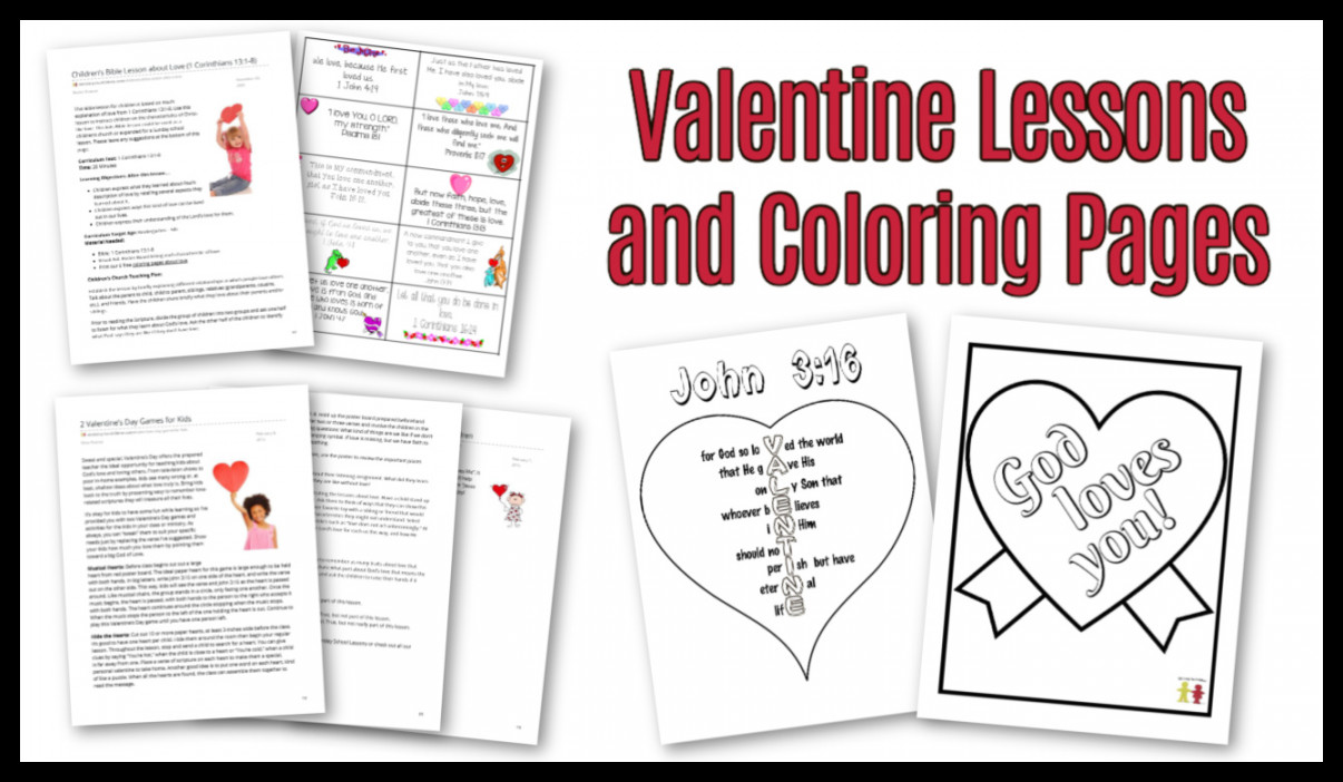 Valentines Day Sunday School Lesson – Sunday School Works