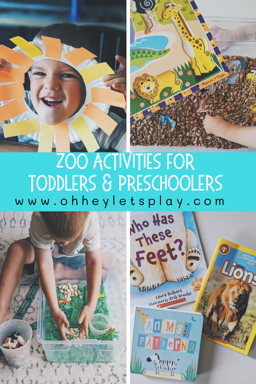 Zoo Activities for Toddlers and Preschoolers — Oh Hey Let