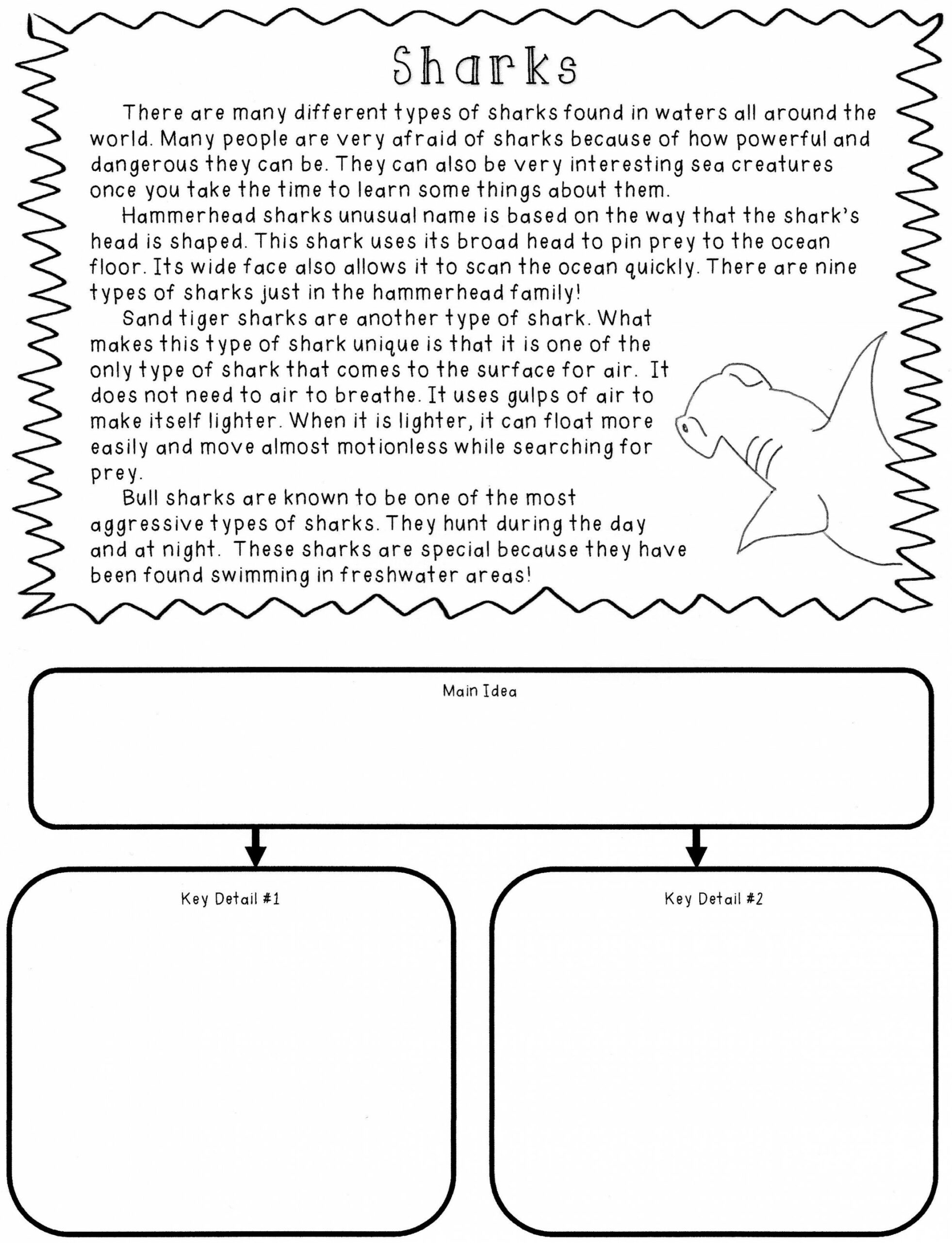 A great way to teach determining main idea and locating key